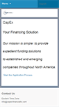 Mobile Screenshot of capexfinancialllc.com